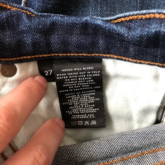 J Brand Jeans Women’s Size 27 811 Salem Distressed Skinny - Picture 4 of 7